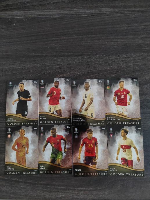 TOPPS MATCH ATTAX EURO 2024 full set of tin limited editions 21 card
