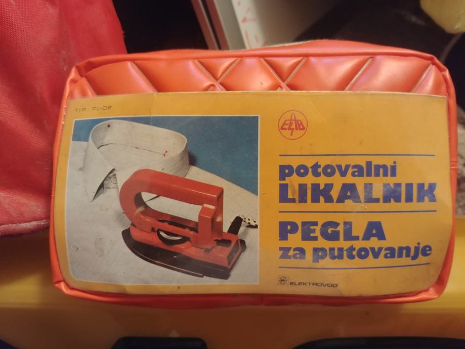 Vintage likalnik za potovanje, nostalgija, Jugoslavija