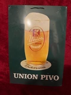 vintage reklamna tabla Pivovarna Union Ljubljana, Jugoslavija