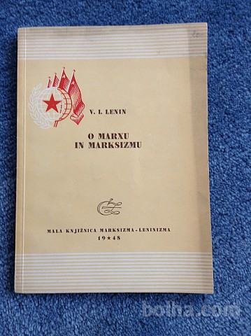 Vladimir Ilyich Ulyanov - Lenin - O Marxu in Marksizmu
