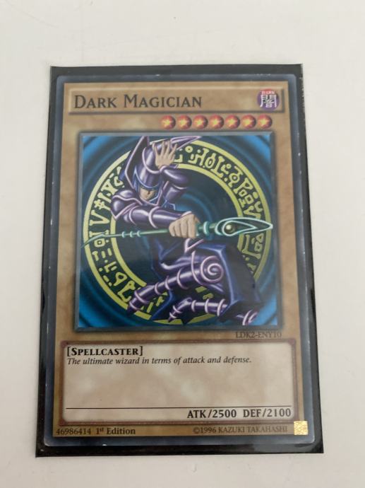 Yu gi oh- Dark magician 1st edition psa10 ultra rare