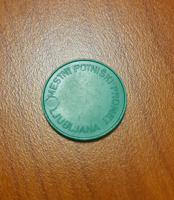 Zeton Mestni Potniski Promet Ljubljana