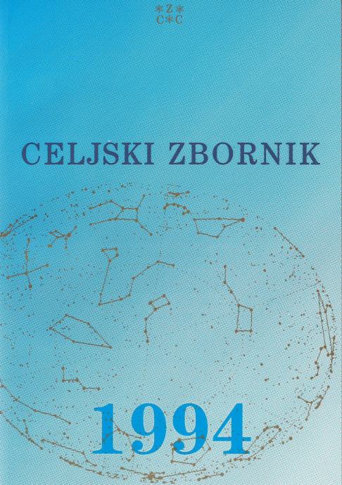 Celjski Zbornik 1994 in Celjski Zbornik 1997