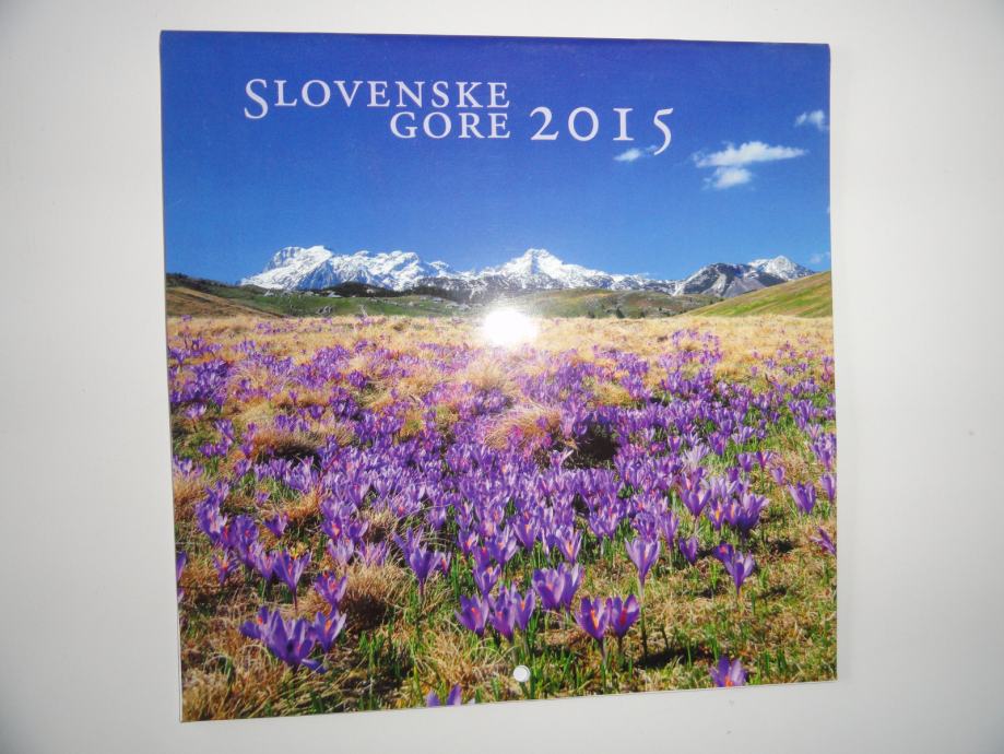 KOLEDAR, SLOVENSKE GORE 2015