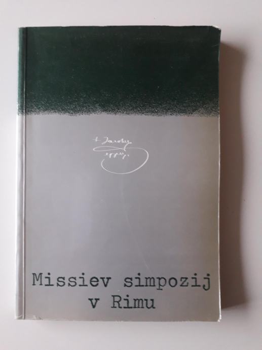 MISSIEV SIMPOZIJ V RIMU, JAKOB MISSIA