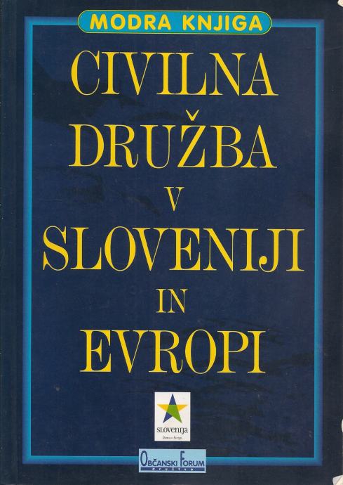 Modra knjiga. Civilna družba v Sloveniji in Evropi