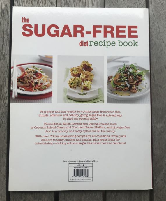 THE SUGAR FREE recipe book , angleški jezik