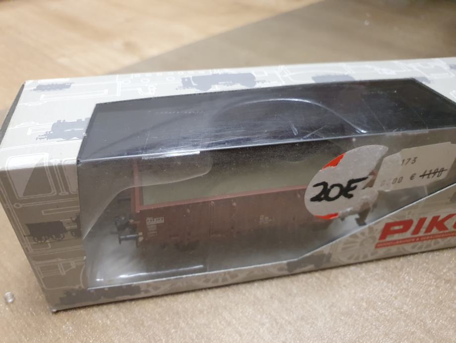 Piko 54864 Offener Güterwagen Ommu44 – Farbig, Detailgetreu, Für Modelleisenbahn Spur H0