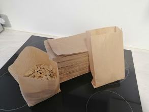 papirnate rjave vrečke brez okenca dim 120/224 mm