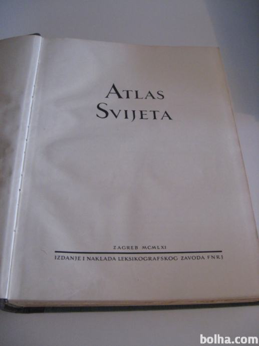 Atlas sveta (originalno Atlas svijeta) 1961