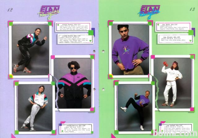 Odkupujemo športna oblačila ELAN iz 80-ih in 90-ih let