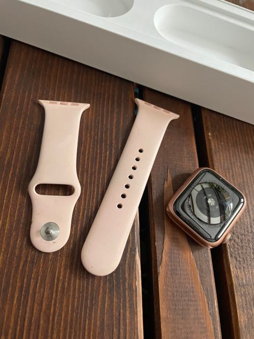 Apple Watch (iWatch) Series 5 Gold Aluminum (zlata) + Pink Sand