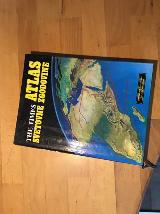 Atlas svetovne zgodovine. The times. Slikovni atlas