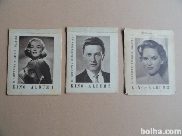 KINO - ALBUM, 1,2,3, 1953, 10 PORTRETOV FILMSKIH IGRALCEV