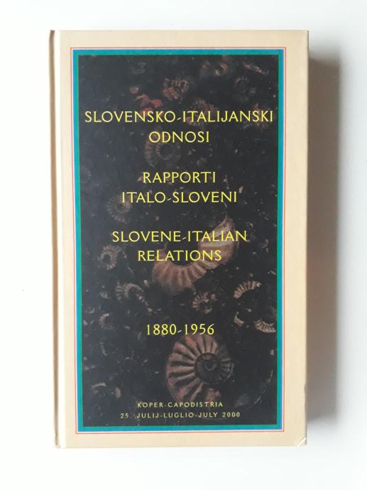 SLOVENSKO - ITALIJANSKI ODNOSI, 1880 - 1956, NOVA REVIJA