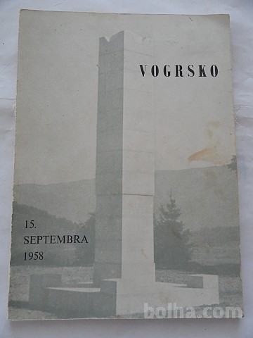 VOGRSKO 15. SEPTEMBRA 1958