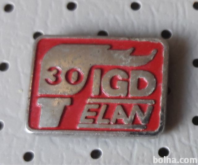 Gasilska značka IGD Elan 30 let