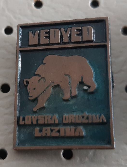 Lovska značka LD Lazina medved