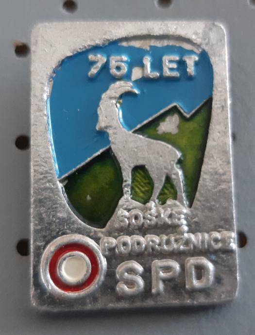 Planinska značka SPD Soške podružnice 75 let
