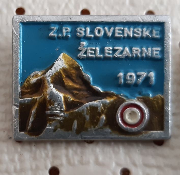 Planinska značka ZP Slovenske železarne 1971