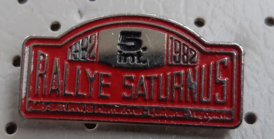 Značka 5. Rally Saturnus 1982