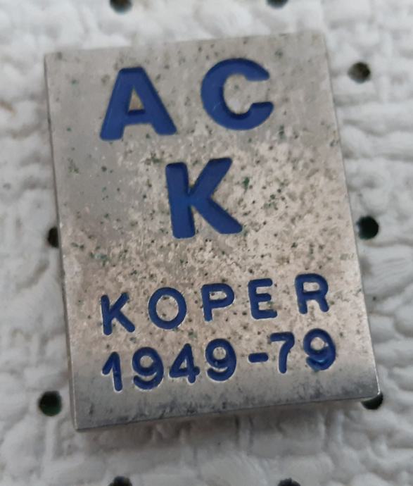 Značka Adriacommerce ACK Koper 1949 - 1979