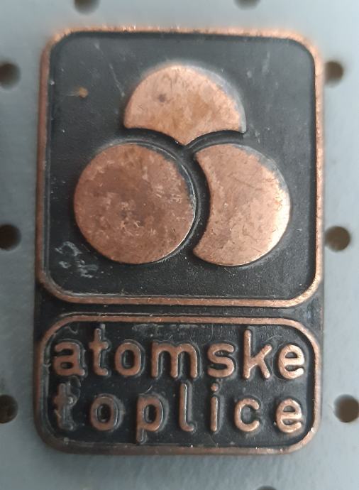 Značka Atomske toplice bronasta