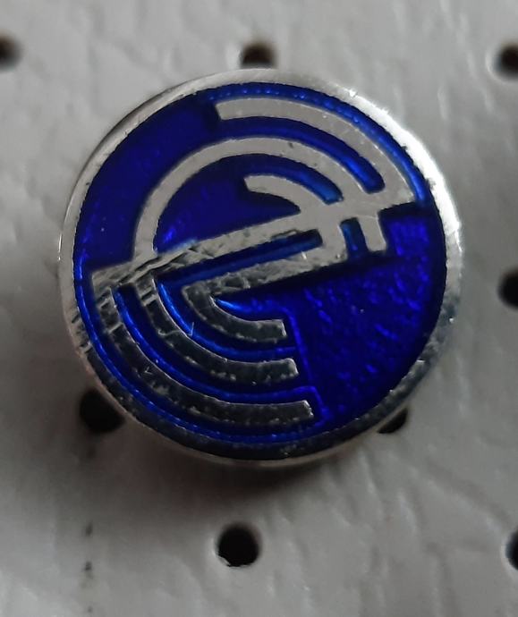 Značka Avtomobili ZASTAVA logo modra emajlirana
