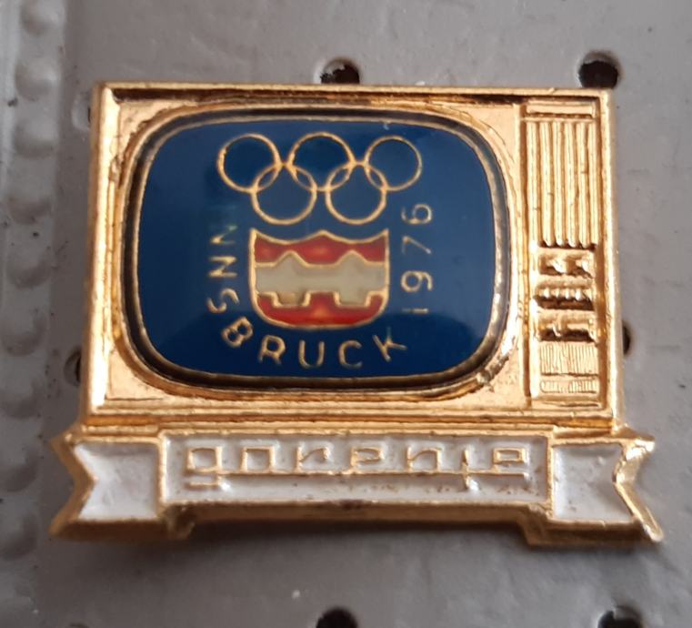 Značka GORENJE TV Olimpijske igre Innsbruck 1976