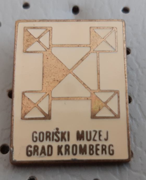 Značka Goriški muzej grad Kromberg