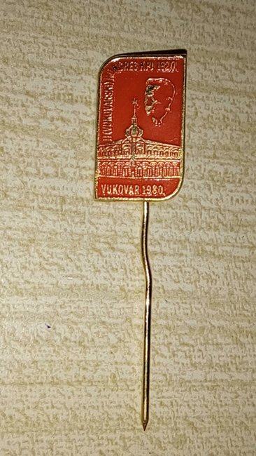 Značka II. (Vukovarskega) kongresa KPJ leta 1920