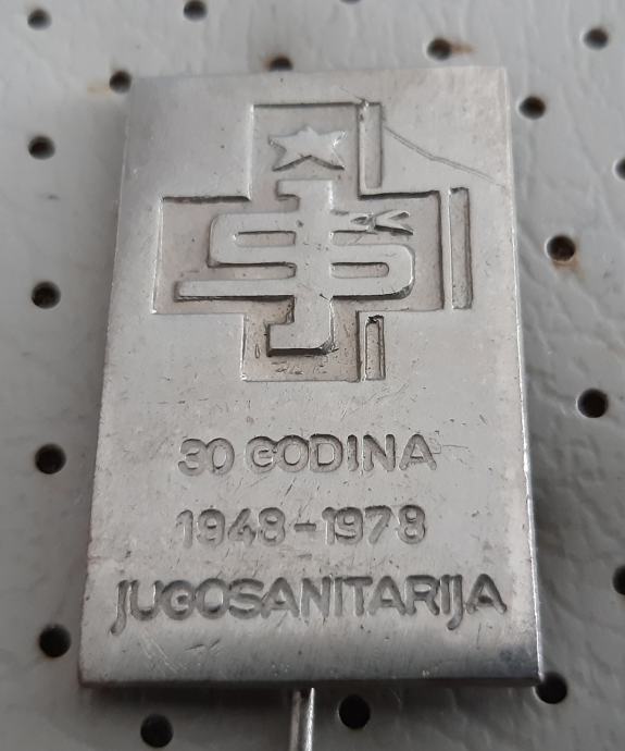 Značka JUGOSANITARIJA 1948/1978