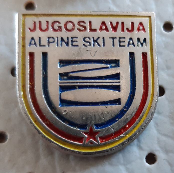 Značka Jugoslavija Alpine ski team Zlatarne Celje