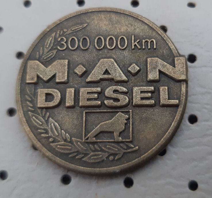 Značka MAN Diesel tovornjaki 300.000 km