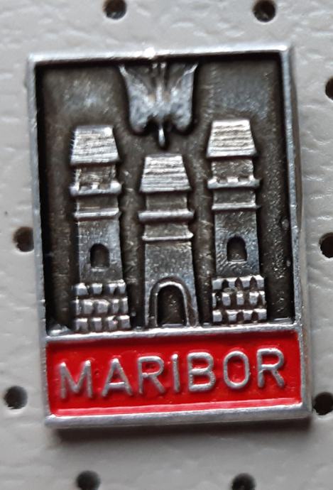 Značka MARIBOR  grb slovenska mesta