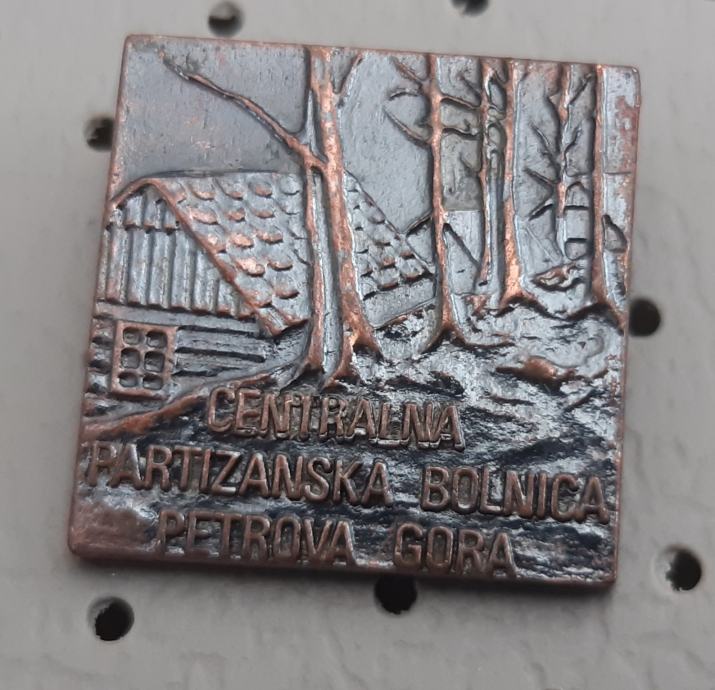 Značka NOB Centralna partizanska bolnica Petrova gora III.