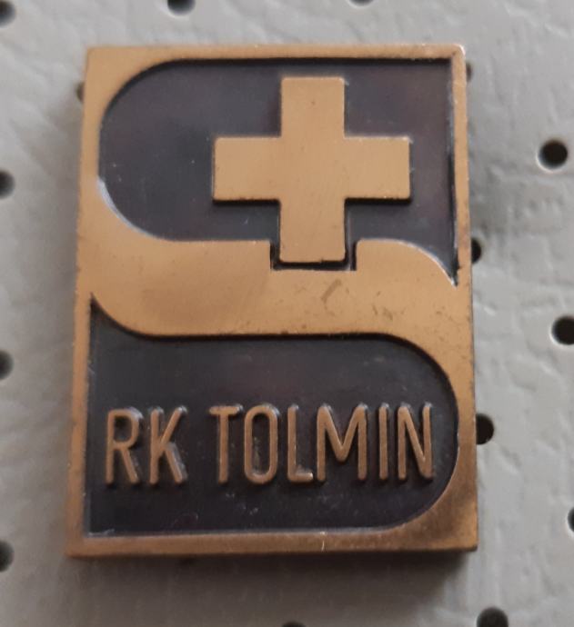 Značka Rdeči križ RK Tolmin