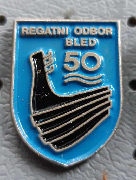 Značka Regatni odbor Bled 50 let