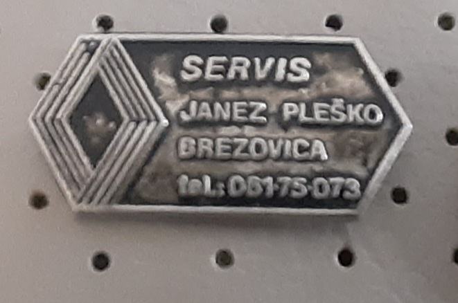 Značka RENAULT servis Janez Pleško Brezovica