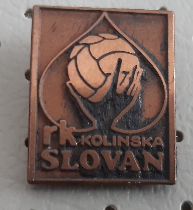 Značka Rokometni klub RK Kolinska Slovan bronasta