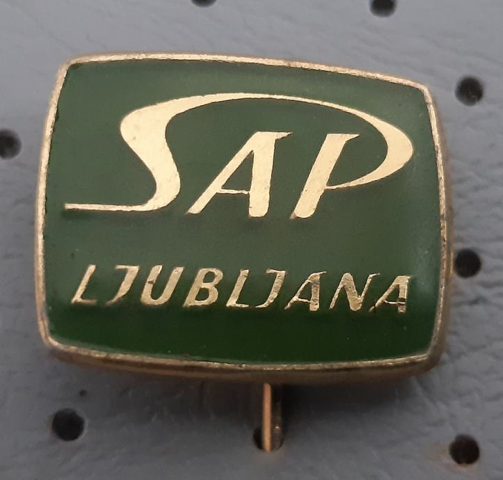 Značka SAP Ljubljana Sodobno avtobusno podjetje