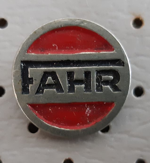 Značka Traktor FAHR okrogla