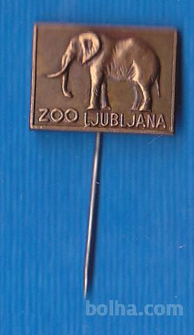 Značka živali - ZOO Ljubljana slon III.