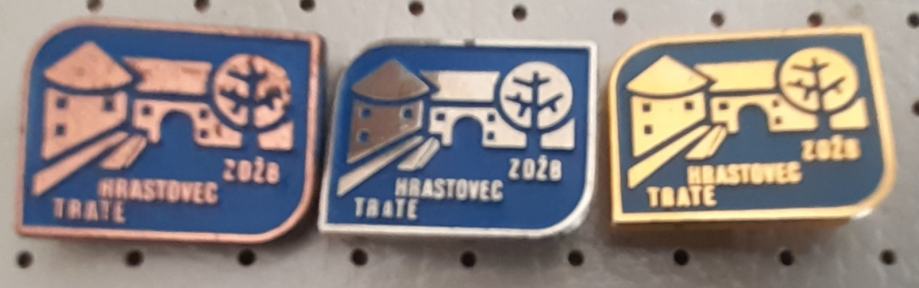 Značke Grad HRASTOVEC Trate II.