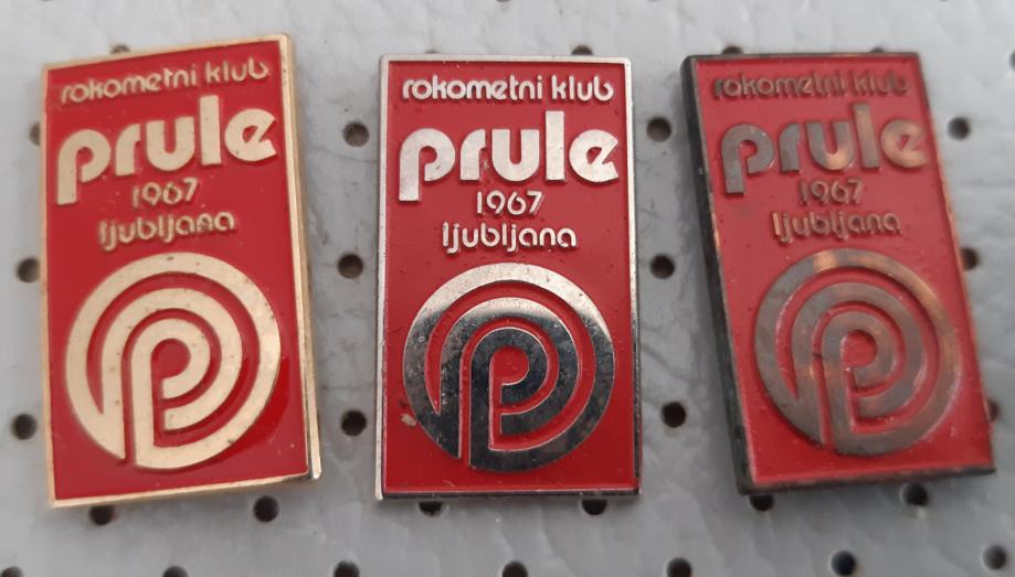 Značke Rokometni klub RK Prule 1967 Ljubljana III.