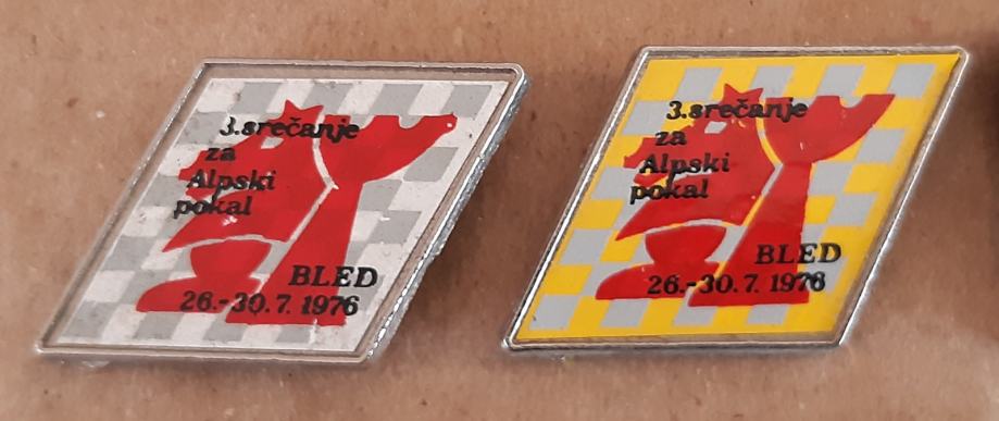 Znački Šah 3. Alpski pokal Bled 1976