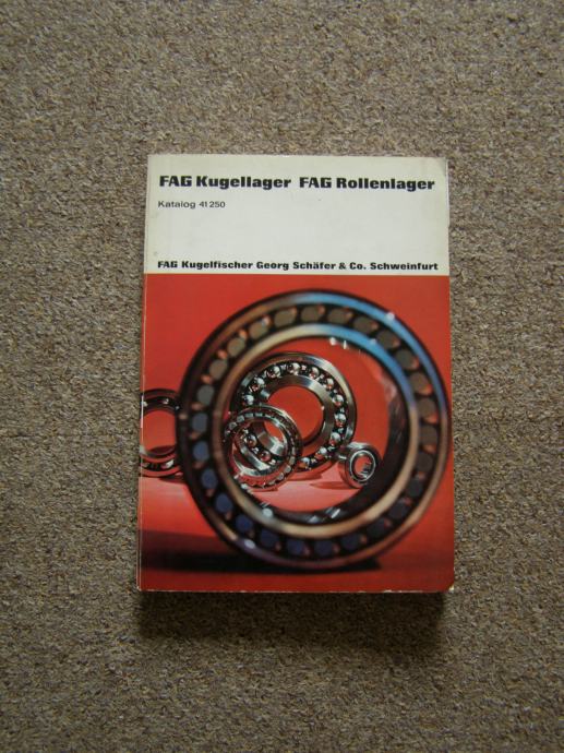Strojništvo - Katalog krogličnih ležajev FAG - FAG Kugellager FAG Roll