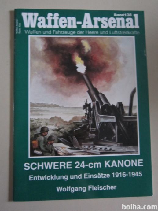 Waffen Arsenal Schwere 24cm Kanone 1916-1945, Soška fronta