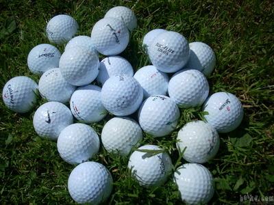 Golf žogice - rabljene, igralne