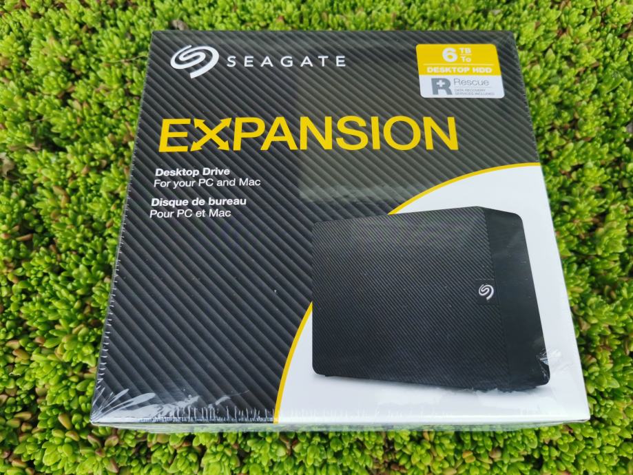 nov zunanji disk SEAGATE EXPANSION 6TB HDD USB 3.0